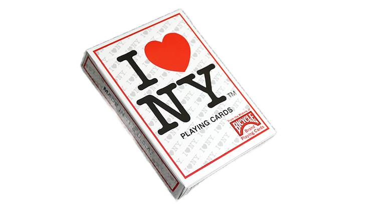 Karty Bicycle I Love NY Poker Air Cushion New York