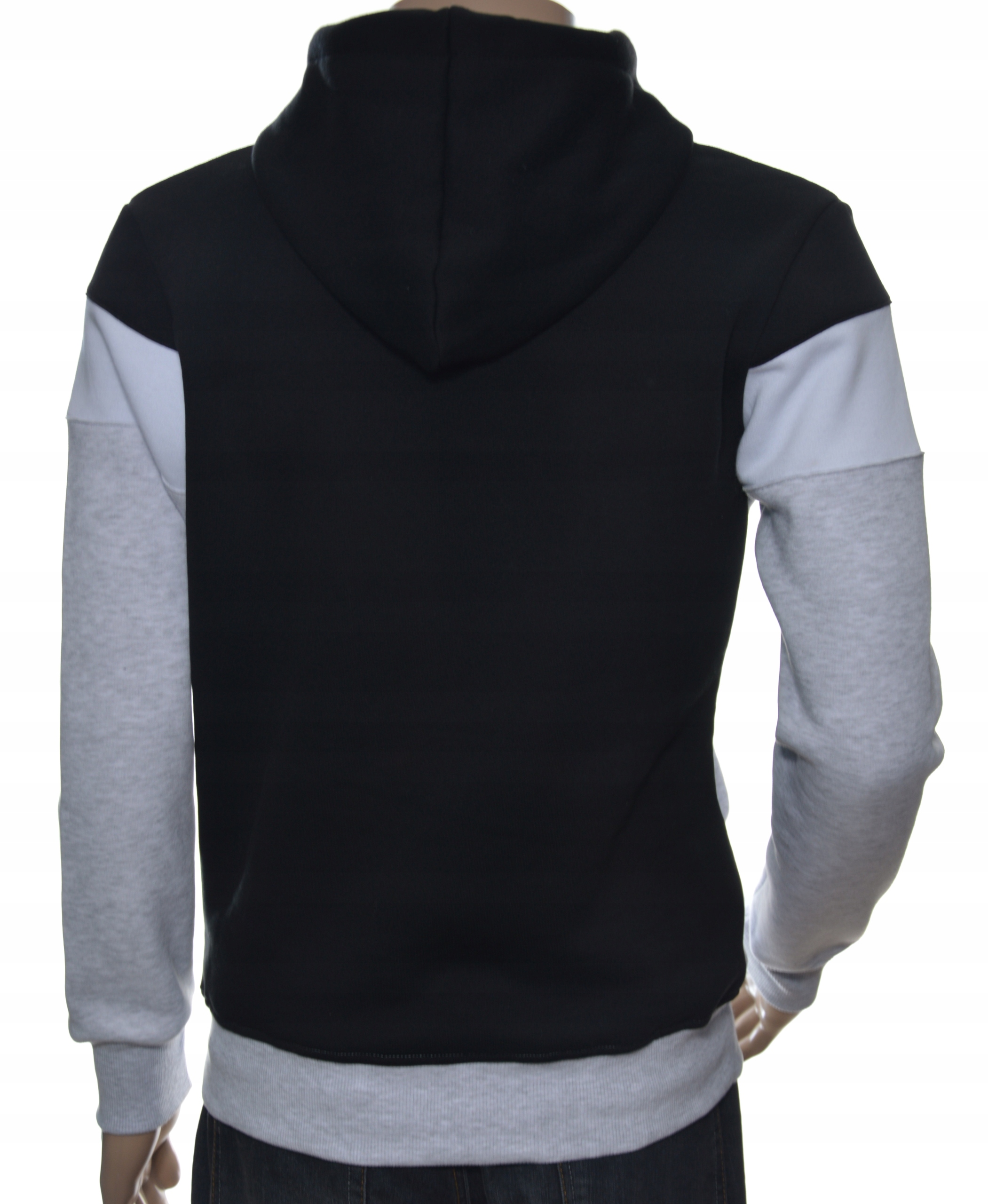 Męska bluza dresowa z kapturem kangurka M