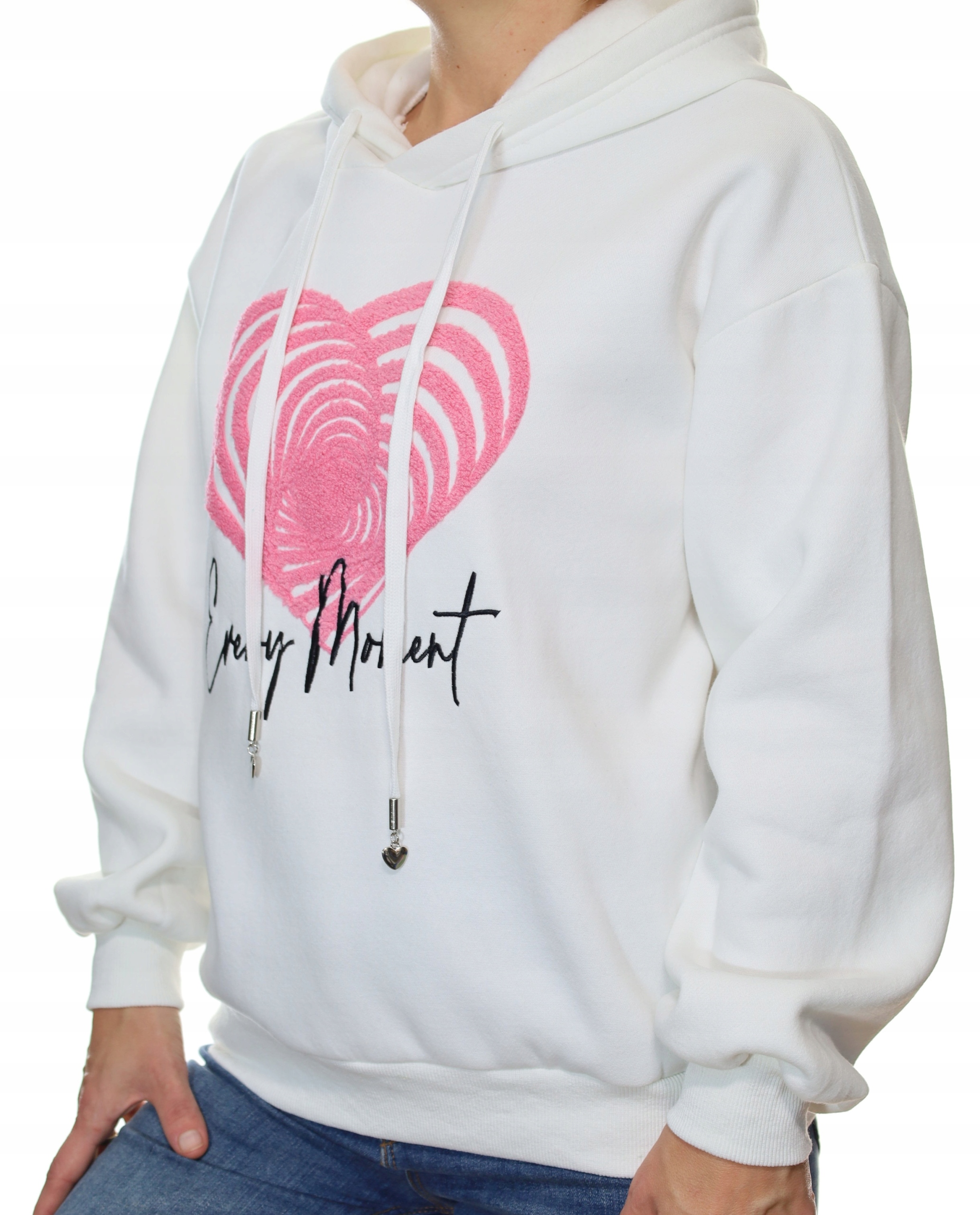 Damska bluza dresowa z kapturem uni