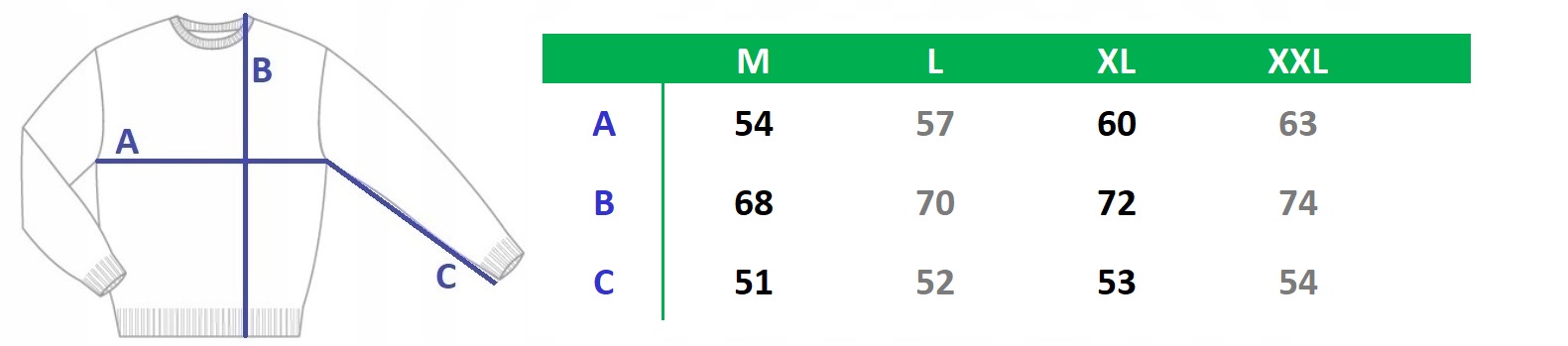 Sweter męski z kaszmiru i wełny merynosów XXL 2XL błękitny 101