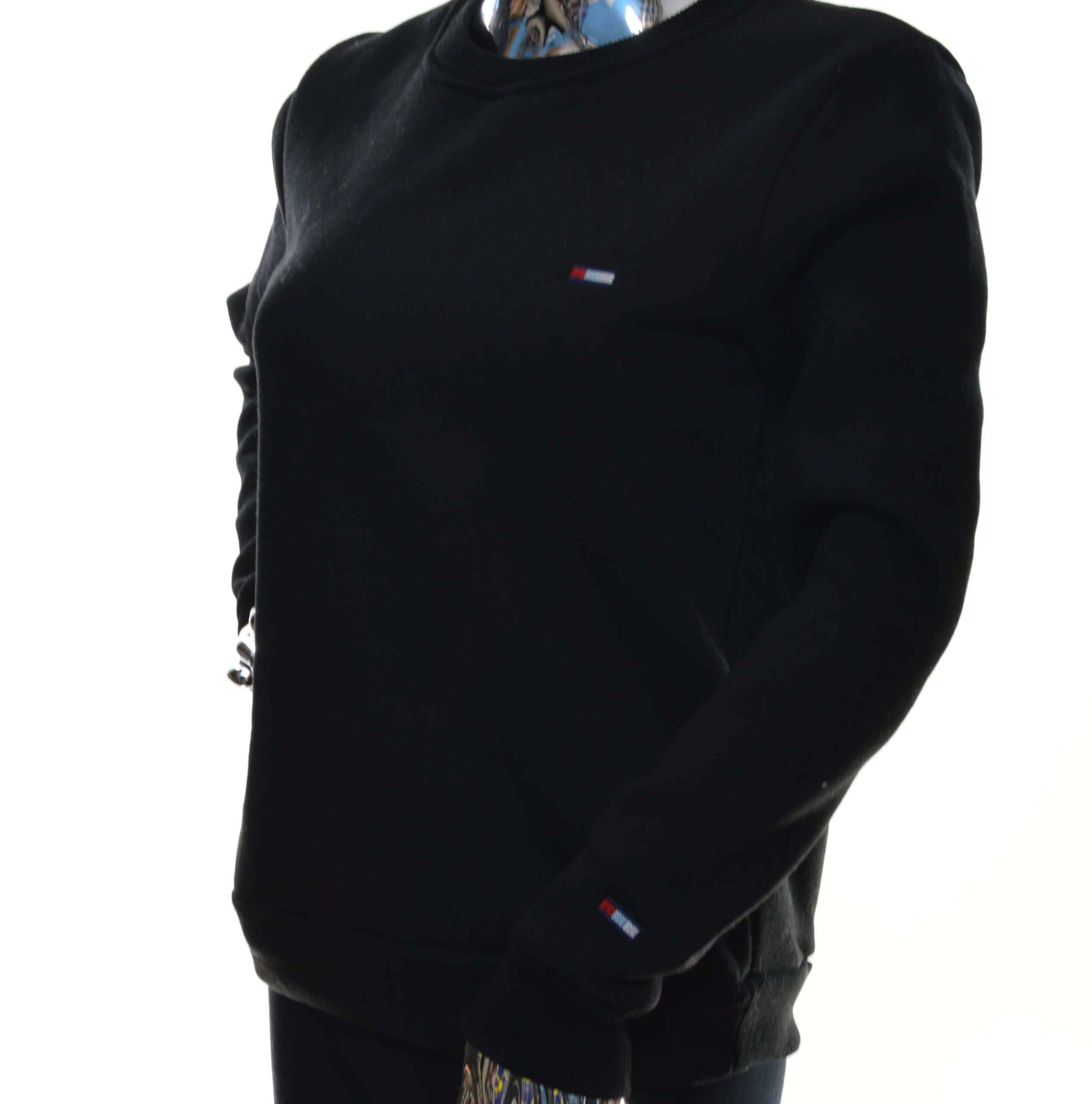 Damska bluza dresowa basic pod szyję gładka TOMY S