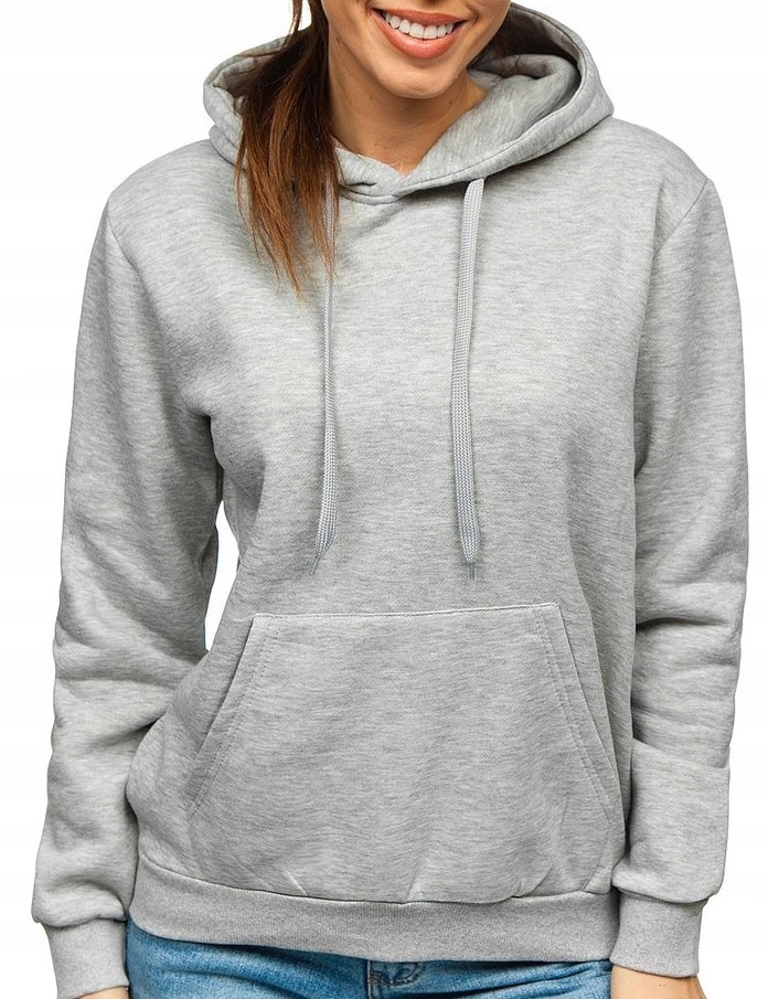 Damska bluza dresowa kangurka z kapturem S