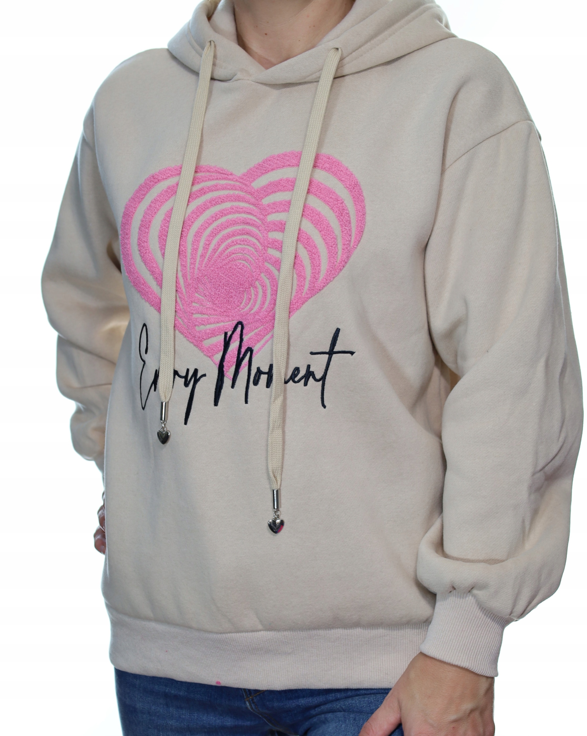 Damska bluza dresowa z kapturem uni