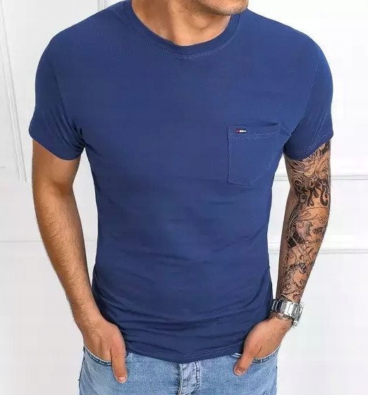 T-shirt męski bluzka koszulka basic męska flaga M