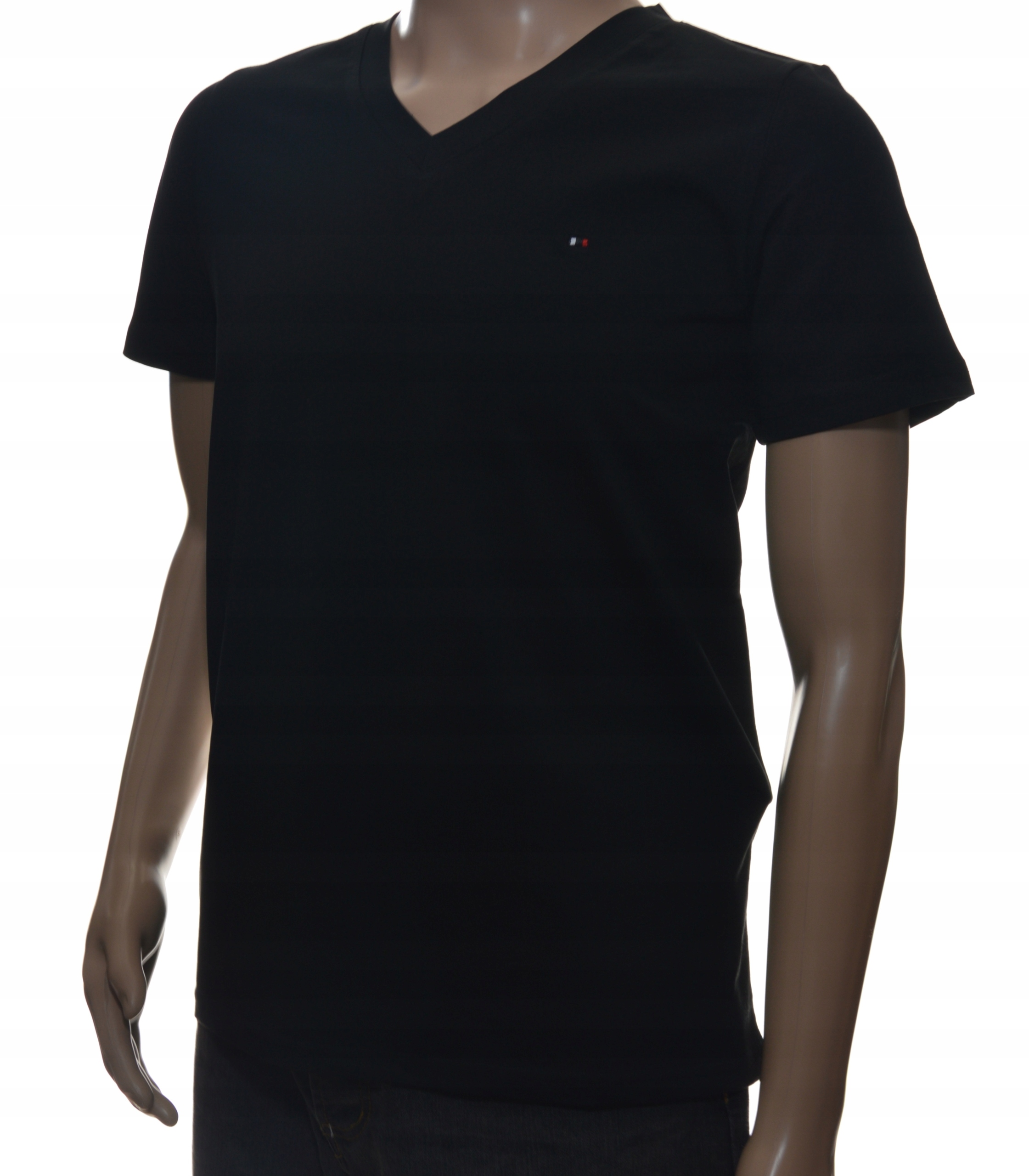 T-shirt męski bluzka koszulka męska basic szpic L