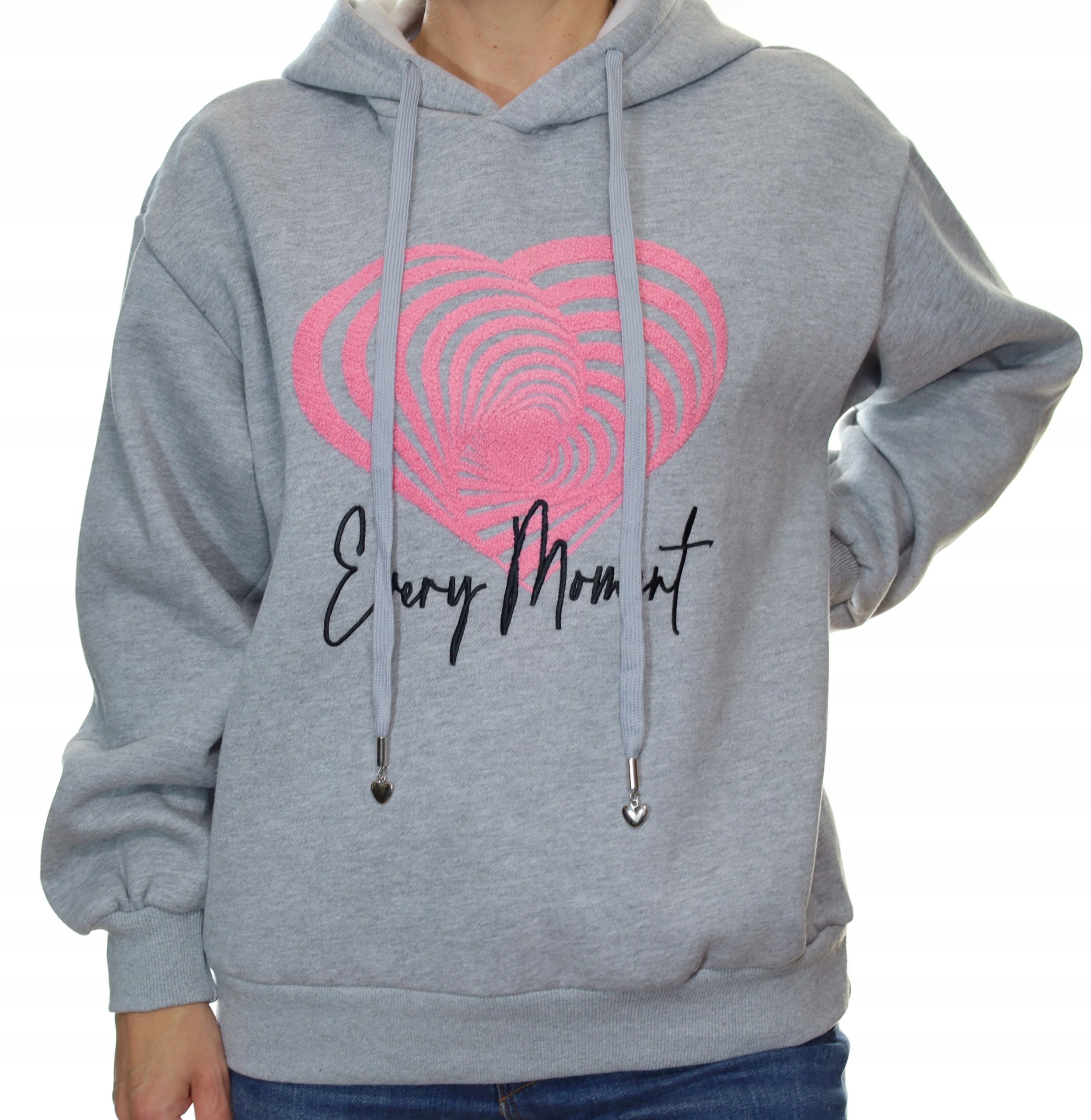 Damska bluza dresowa z kapturem uni