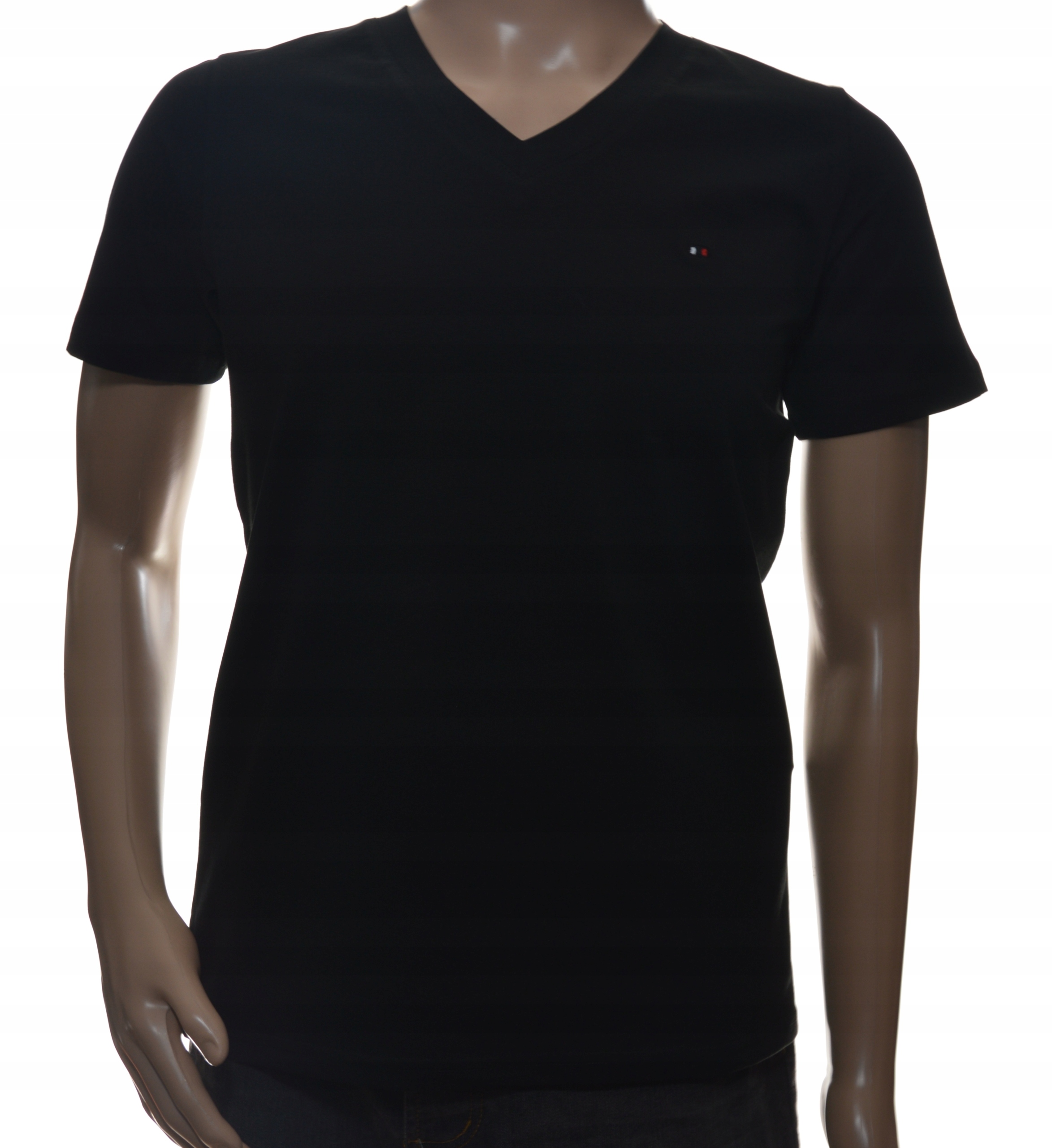 T-shirt męski bluzka koszulka męska basic szpic L