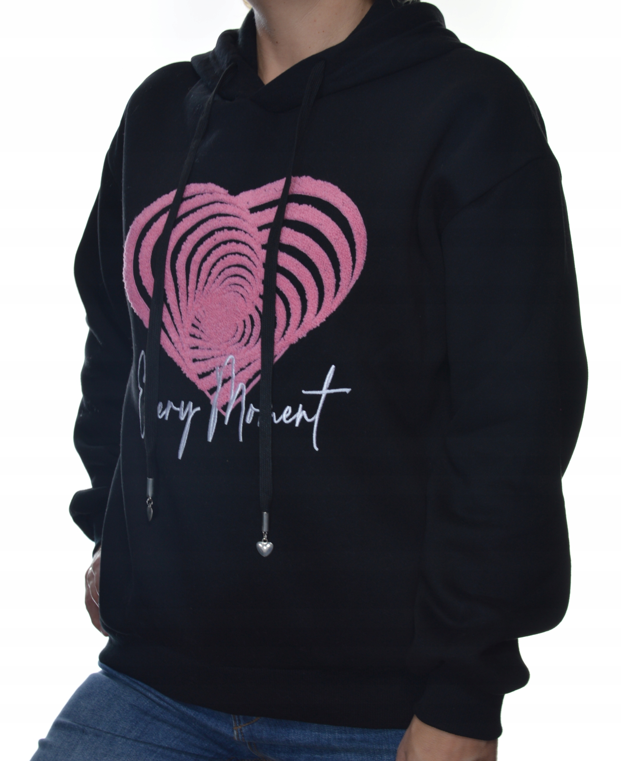 Damska bluza dresowa z kapturem uni