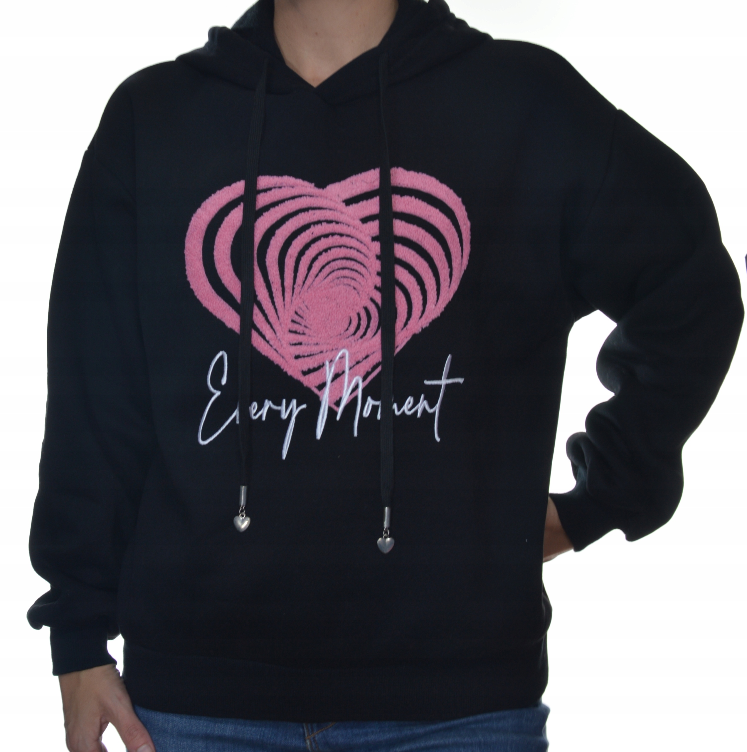 Damska bluza dresowa z kapturem uni