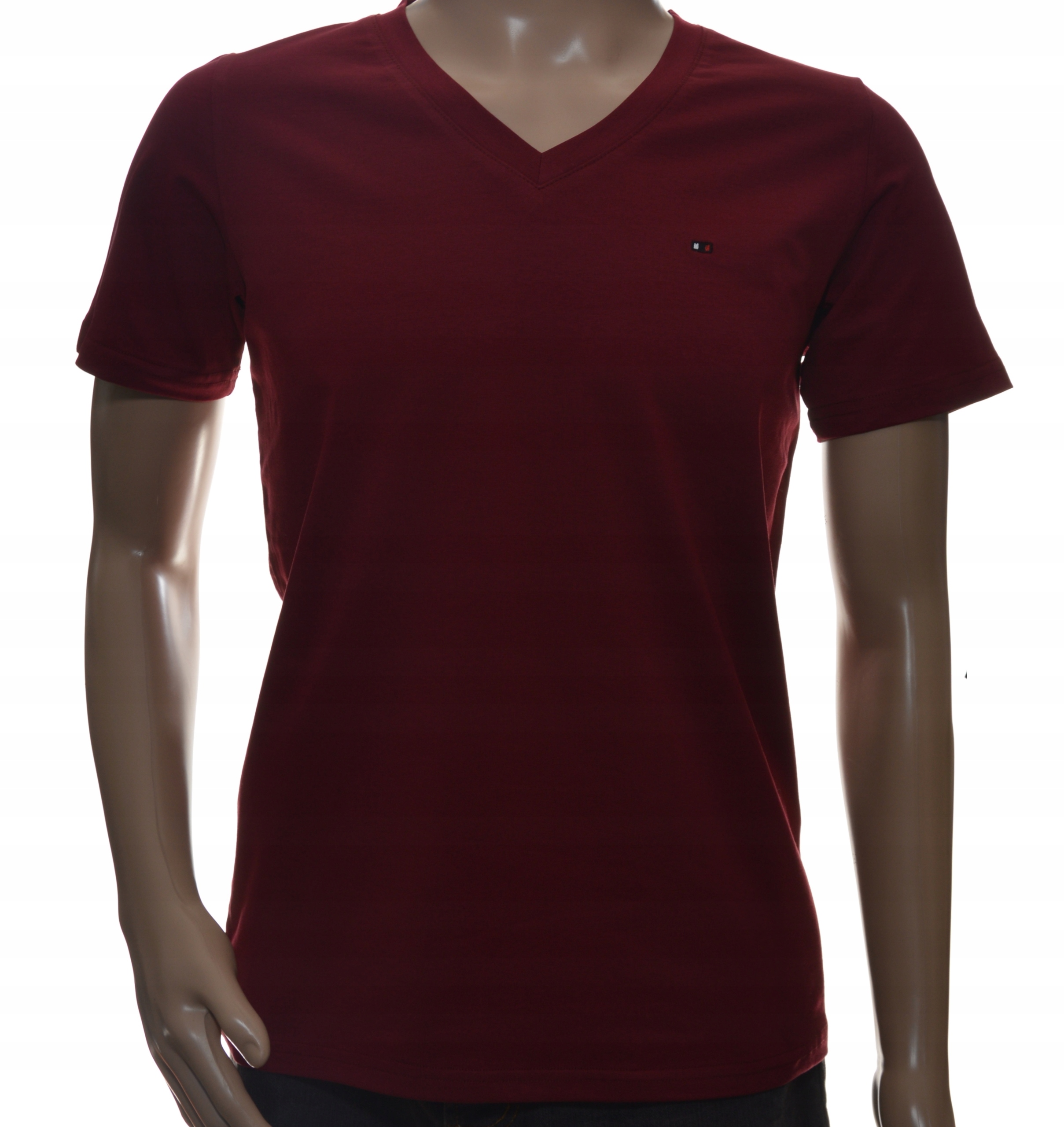 T-shirt męski bluzka koszulka męska basic szpic M