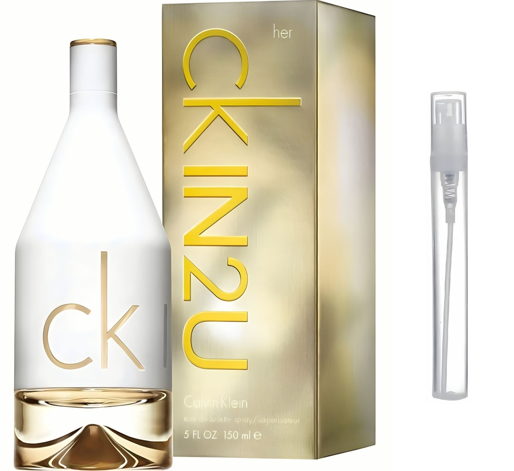 CALVIN KLEIN Ck In2U For Her PRÓBKA perfum damskich 5ml 80+ psiknięć