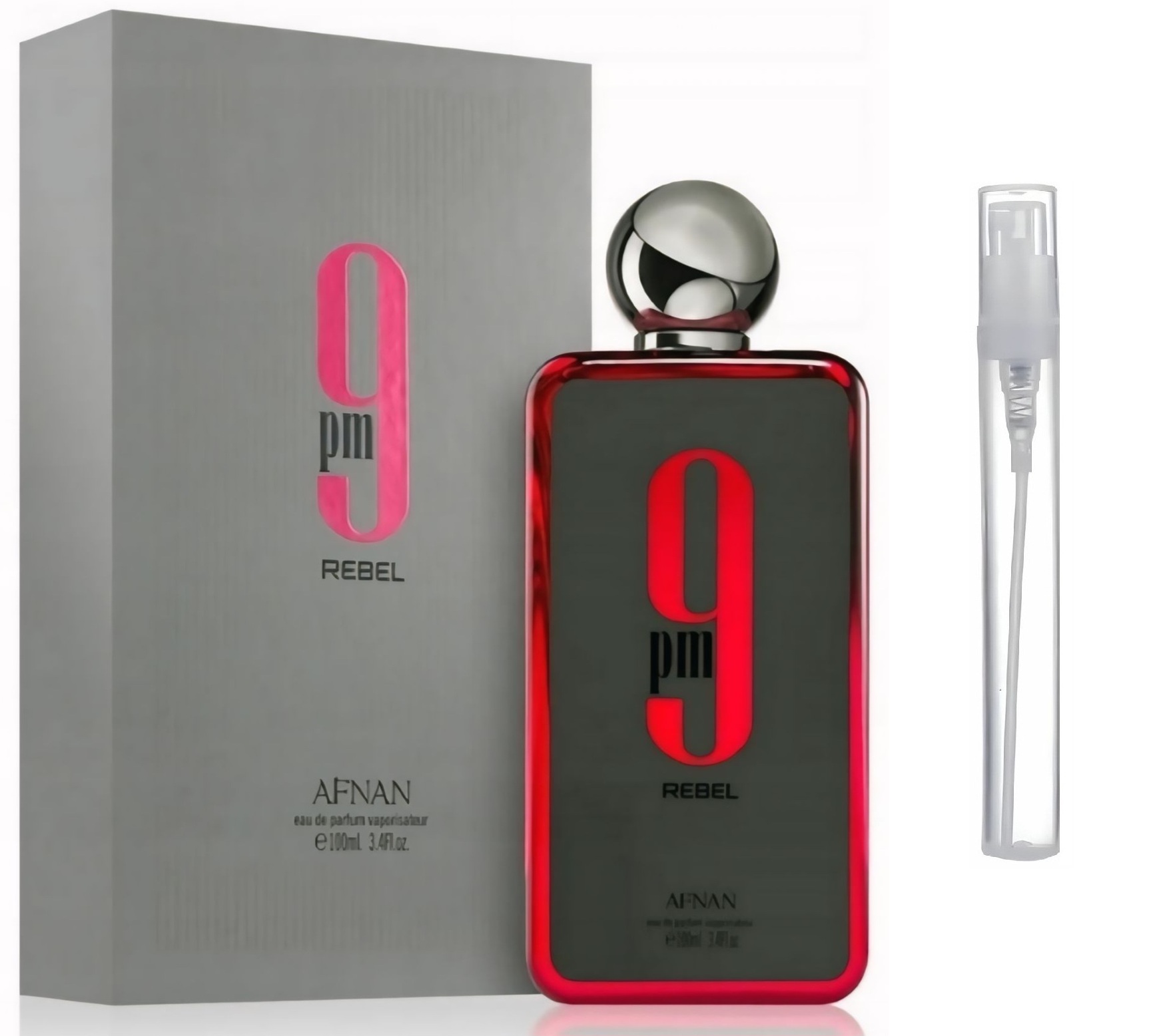 AFNAN 9PM Rebel PRÓBKA perfum męskich 5ml 80+ psiknięć