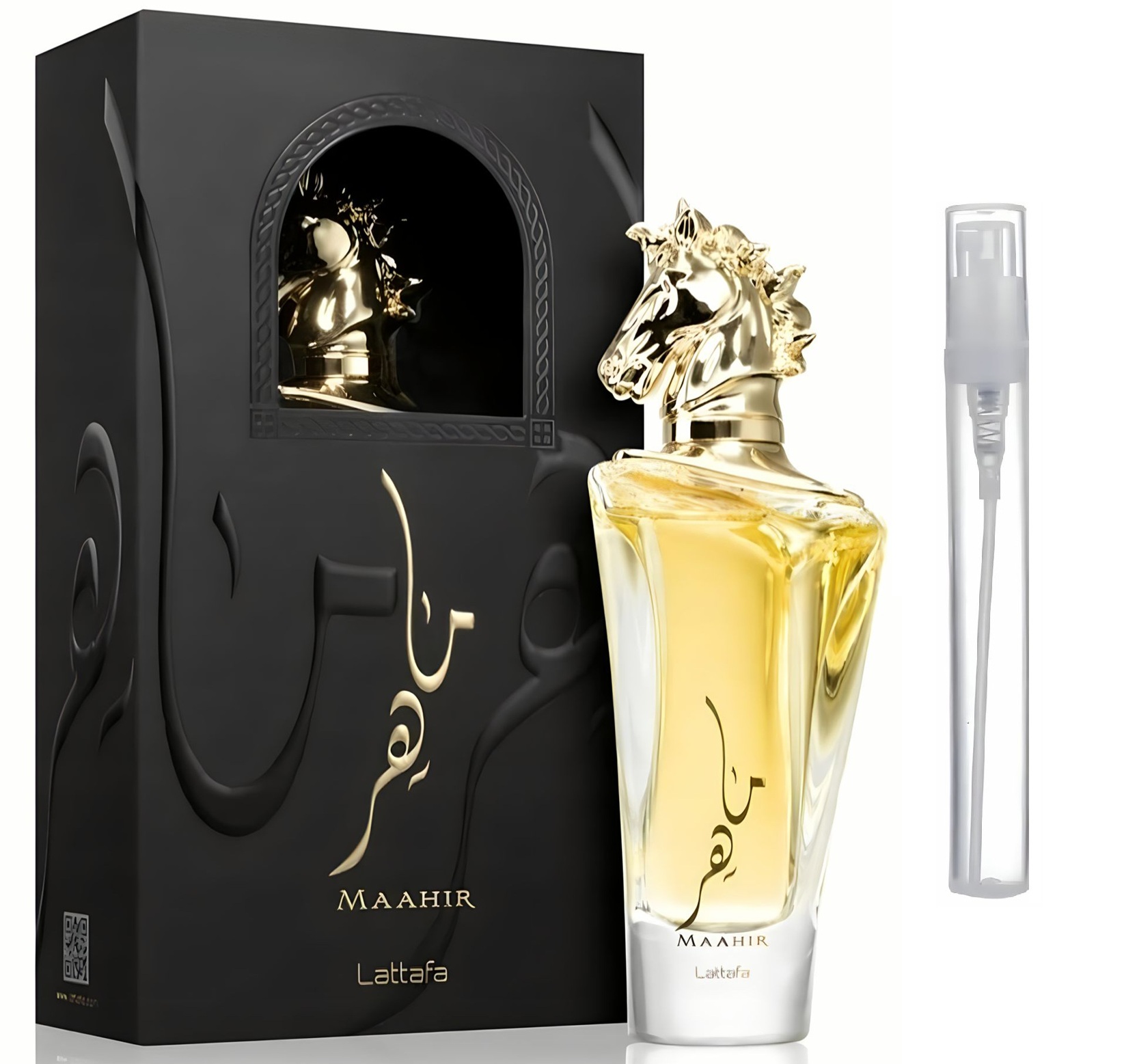 LATTAFA MAAHIR ODLEWKA perfum unisex 5ml 80+ psiknięć