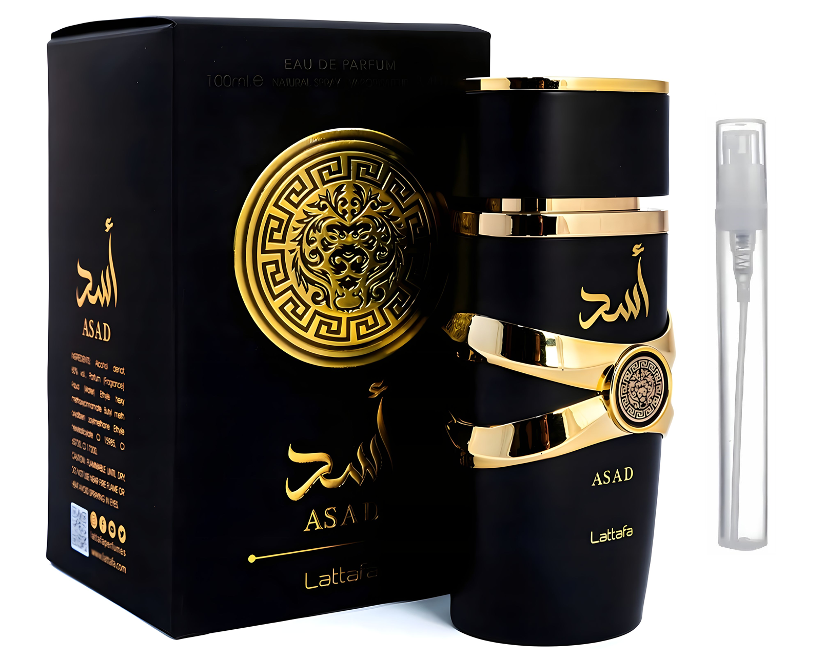 LATTAFA ASAD ODLEWKA perfum męskich 5ml 80+ psiknięć