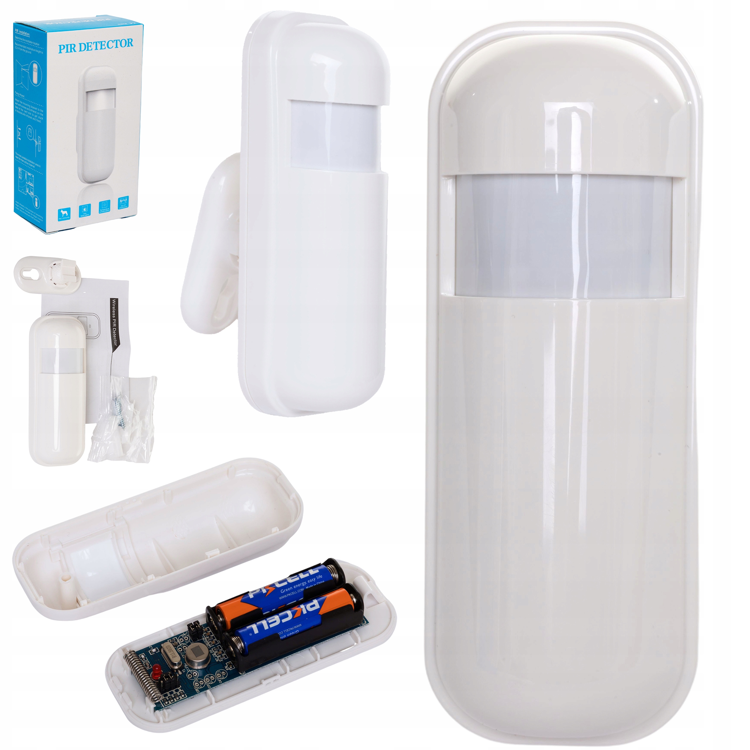 BEZPRZEWODOWY ALARM LCD GSM APP SYRENY WIFI TUYA