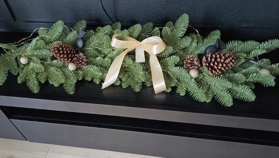 Girlanda Jodła Jasna 110 cm - 100% PE  Bestseller świąteczny!