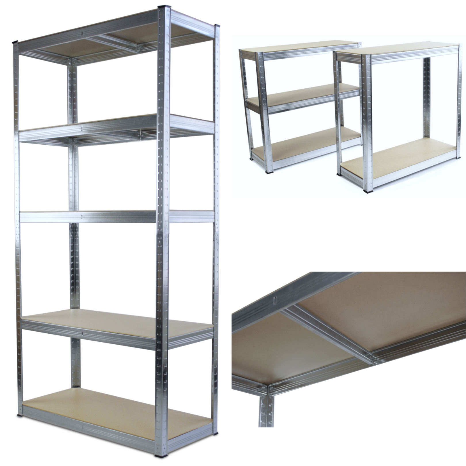 REGAŁ MAGAZYNOWY METALOWY 180x90x40 875kg 5 PÓŁEK - Profi Seller ...