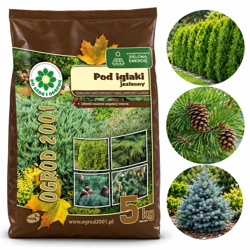 Nawóz jesienny pod iglaki OGRÓD 2001 5 kg — zdjęcie produktu (3)