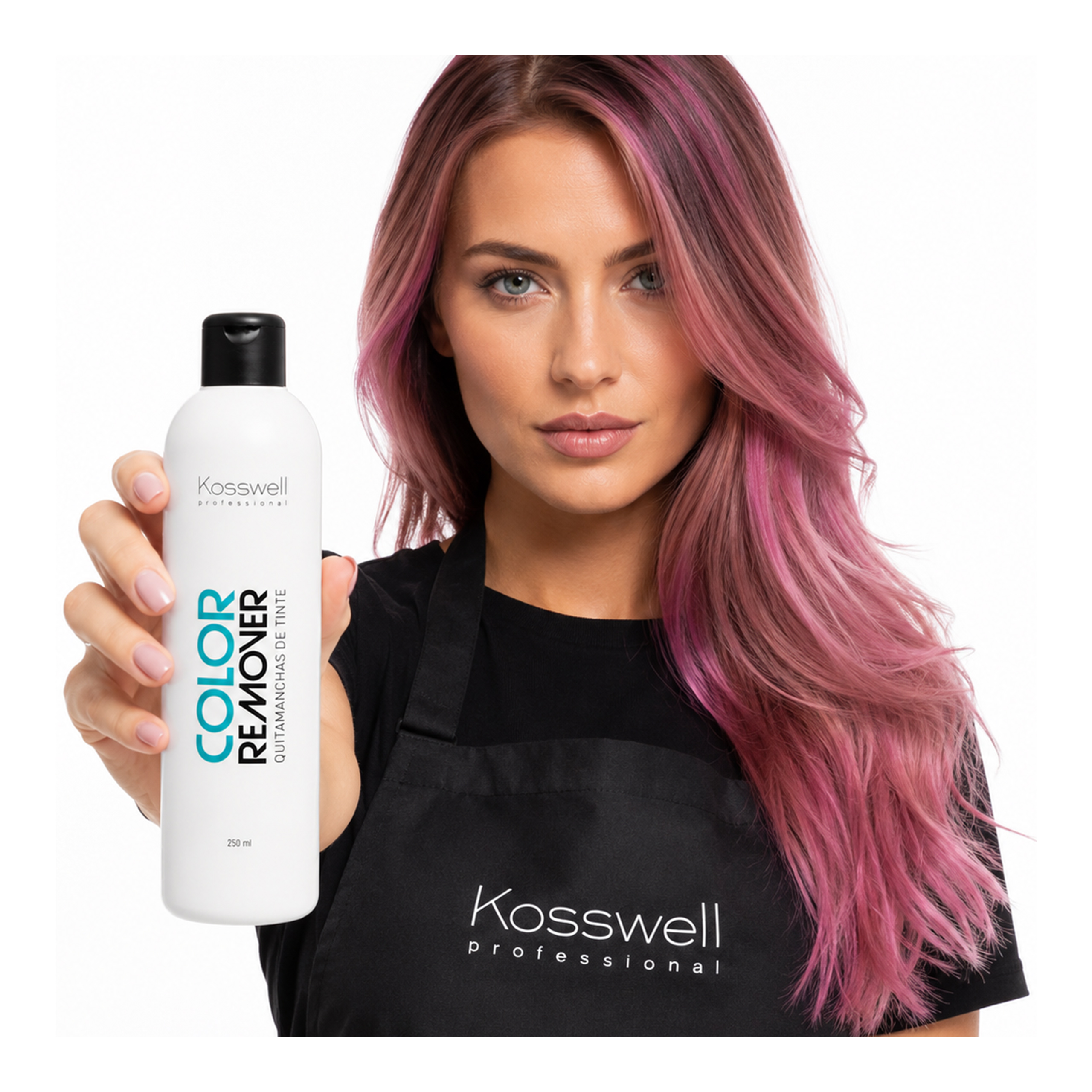 Kosswell Color Remover 250 ml – płyn do usuwania plam po farbowaniu — zastosowanie