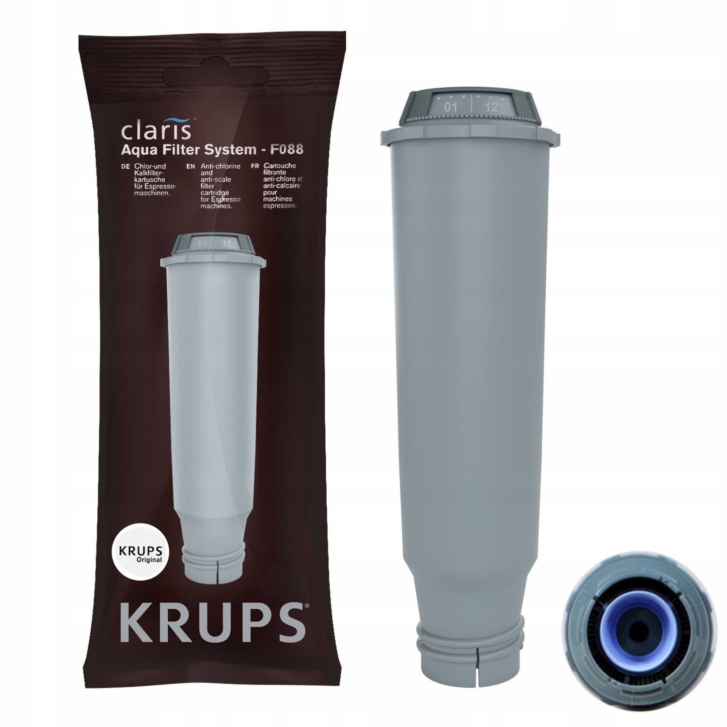 DLSC002 Filtro Addolcitore per Acqua Macchina Caffè Automatiche