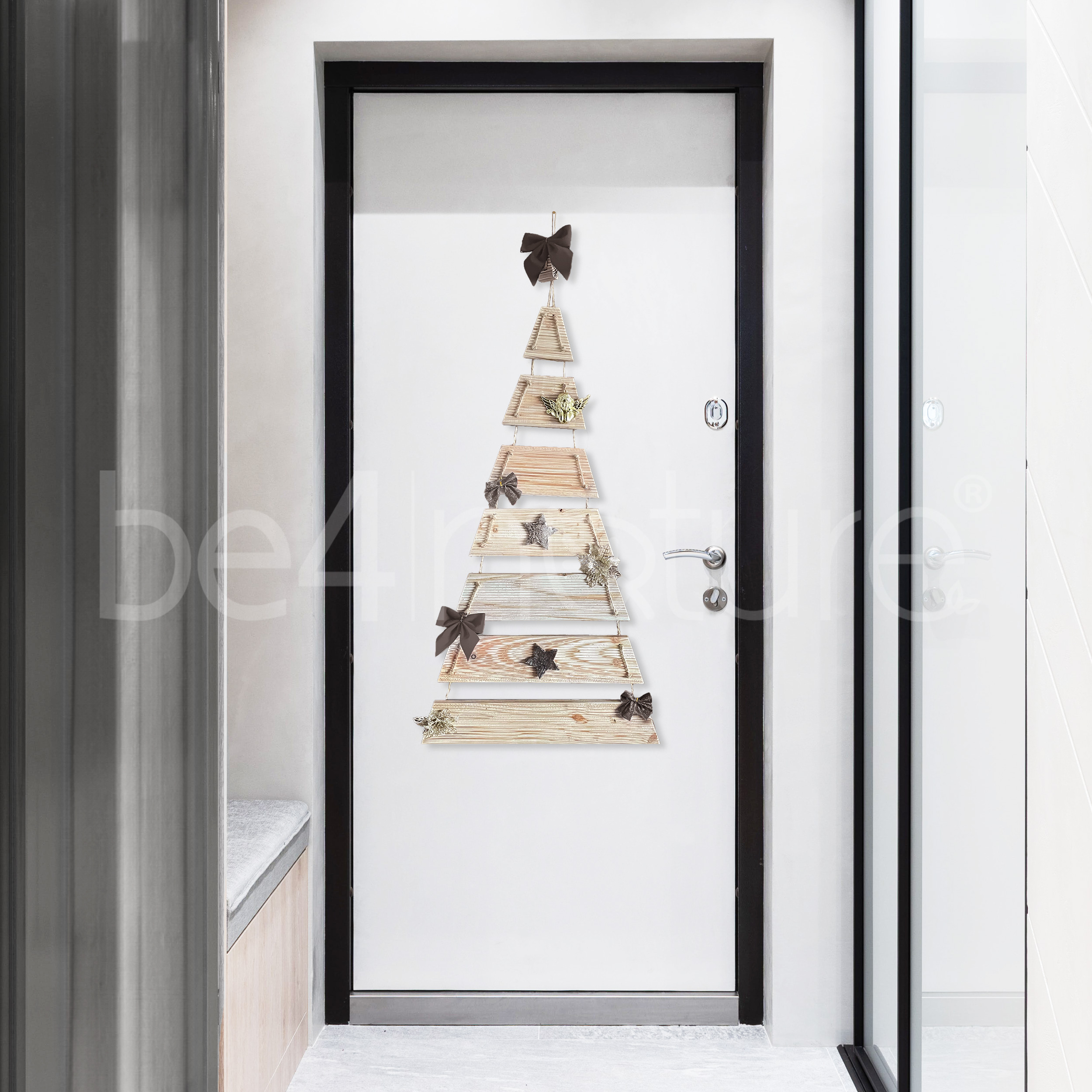 be4nature Choinka modrzewiowa na sznurku Nieimpregnowana 46 x 100 cm