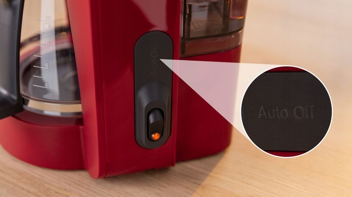 Ekspres przelewowy Bosch MyMoment TKA2M114 1,4l Blokada kapania Czerwony