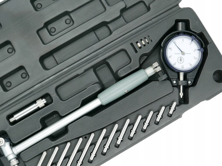 ŚREDNICÓWKA ZEGAROWA SKŁADANA 50-160 x 0,01mm BOX