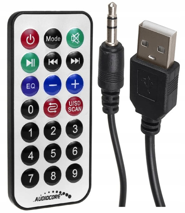 Głośniki Bluetooth 2.1 radio FM micro SD, AUX, USB