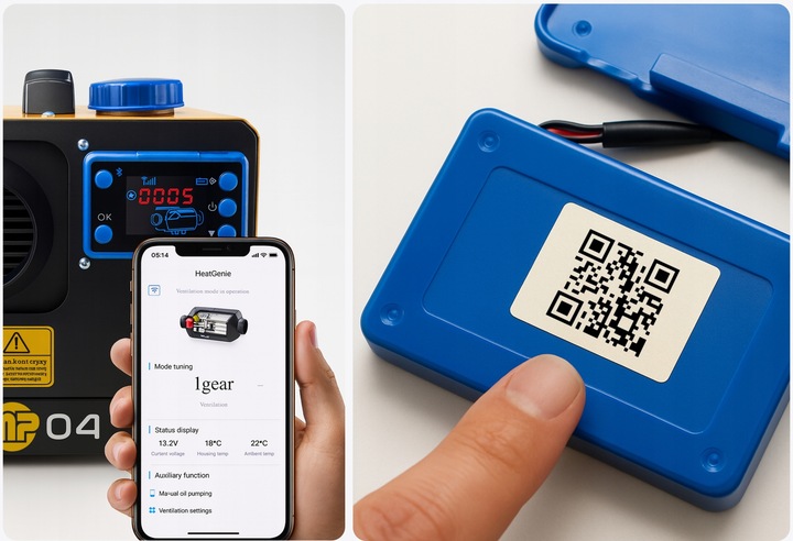 nagrzewnica spalinowa DMUCHAWA olejowa OGRZEWANIE postojowe WEBASTO MP0461