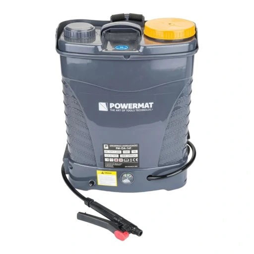 NOWOCZESNY OPRYSKIWACZ AKUMULATOROWY PLECAKOWY CIŚNIENIOWY PM-OA-16T