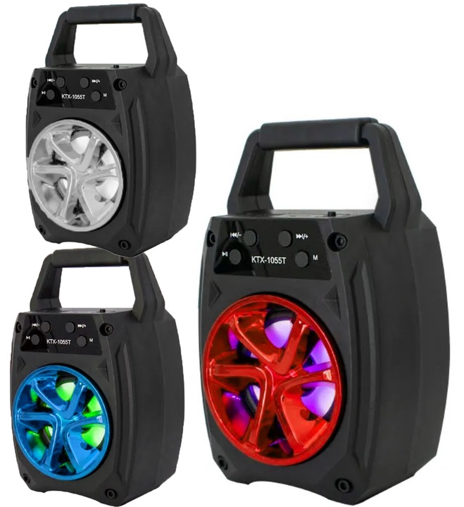 GŁOŚNIK BEZPRZEWODOWY BLUETOOTH RED