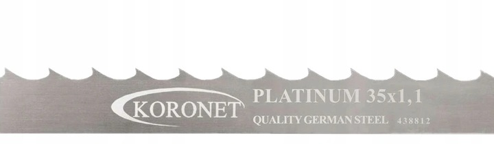 PIŁA BIMETALOWA DO TRAKA PLATINUM 35x1,1x4000 ORO