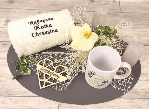 PODZIĘKOWANIE DLA CHRZESTNYCH ŚLUB PREZENT CHRZEST