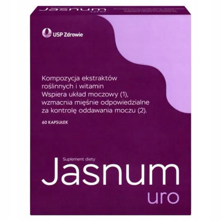Jasnum uro 60 kapsułek