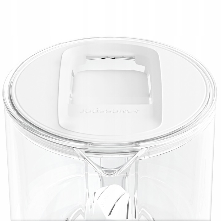 Dzbanek filtrujący szklany Wessper WES202-WH 3l Biały 1x filtr aquaclassic