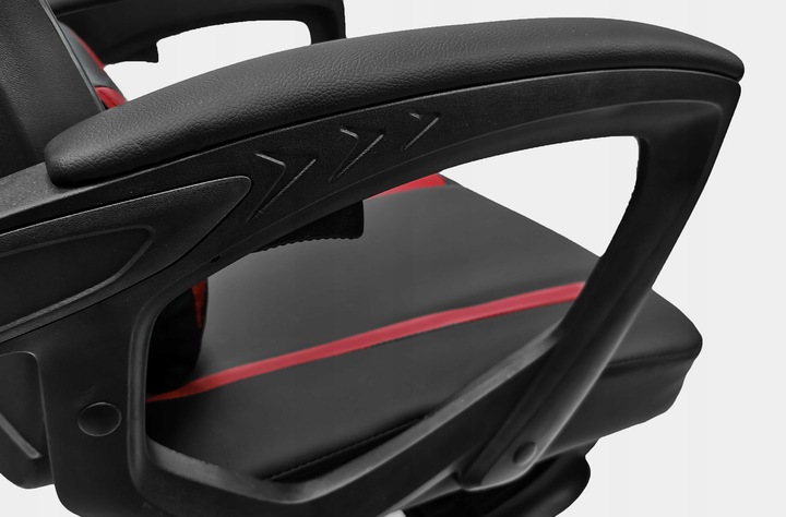 FOTEL GAMINGOWY DLA GRACZA BIUROWY KOMPUTEROWY OBROTOWY PODNÓŻEK KG100 B&R