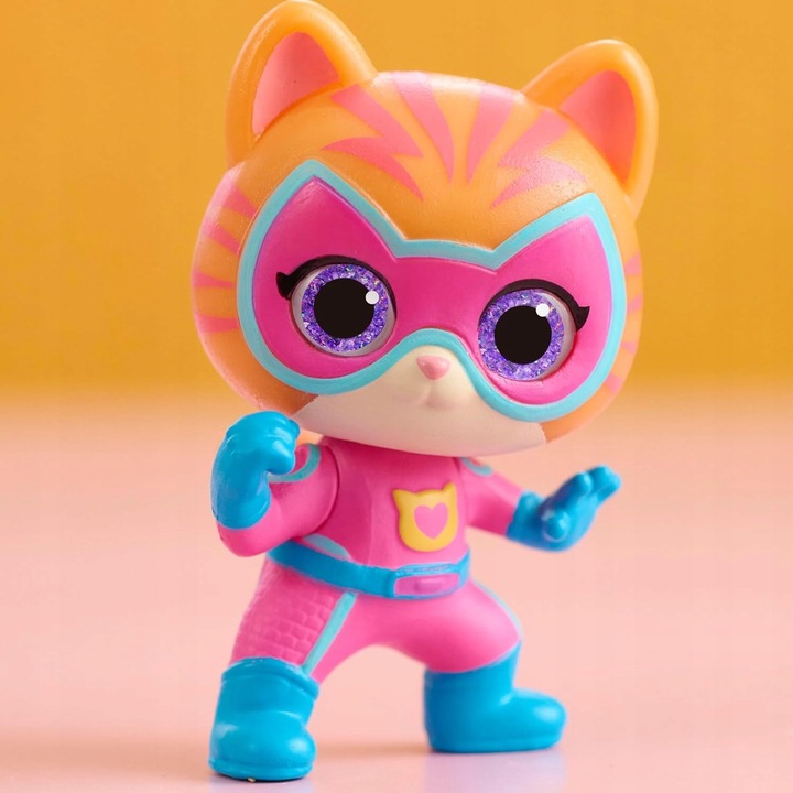 DISNEY JUNIOR SUPER KITTIES MINI FIGURKA NIESPODZIANKA KOTEK 3+