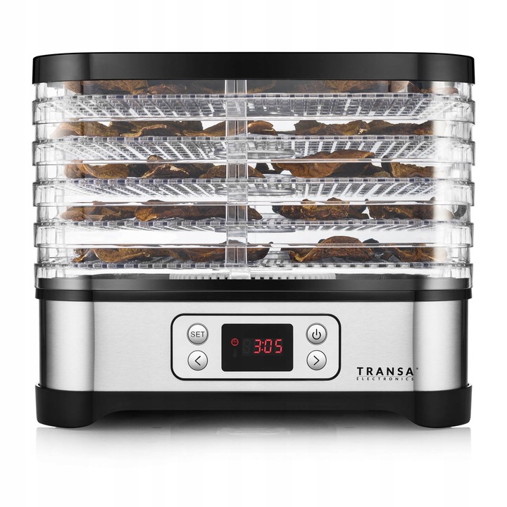 Suszarka spożywcza do GRZYBÓW OWOCÓW WARZYW MIĘSA INOX TERMOOBIEG 400W