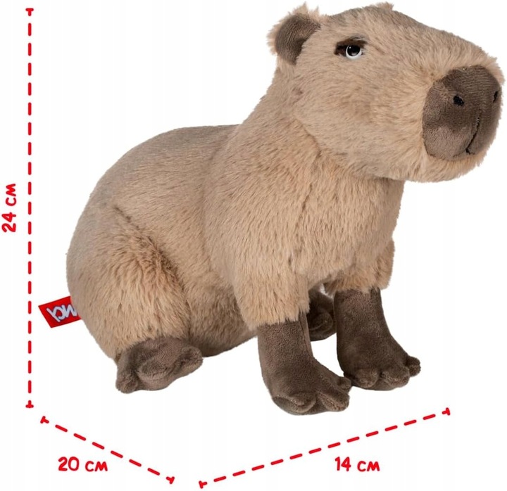 Pluszak Kapibara FANCY Maskotka Kapibara