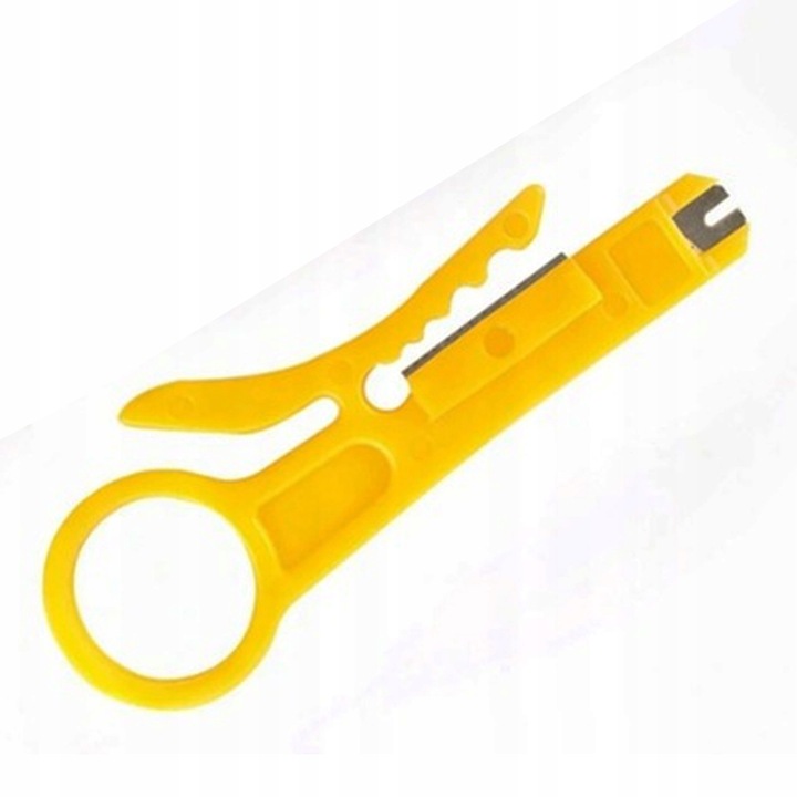 TESTER KABLI SIECIOWYCH WTYK RJ45 ZESTAW NARZĘDZI ŚCIĄGACZ ZACISKARKA LAN3