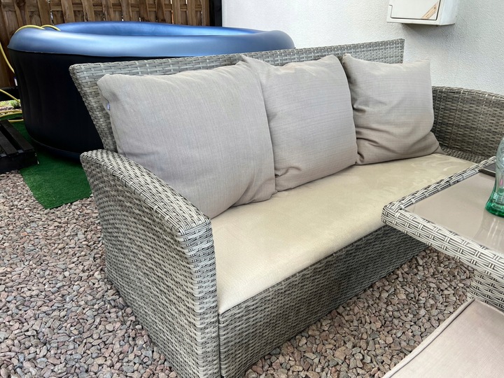 Siedzisko tapicerowane OGRODOWE PODUSZKA 50X100