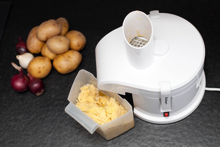 TARKA DO TARCIA ZIEMNIAKÓW ROBOT KUCHENNY CIORKA SZATKOWNICA BERLINGER 400W