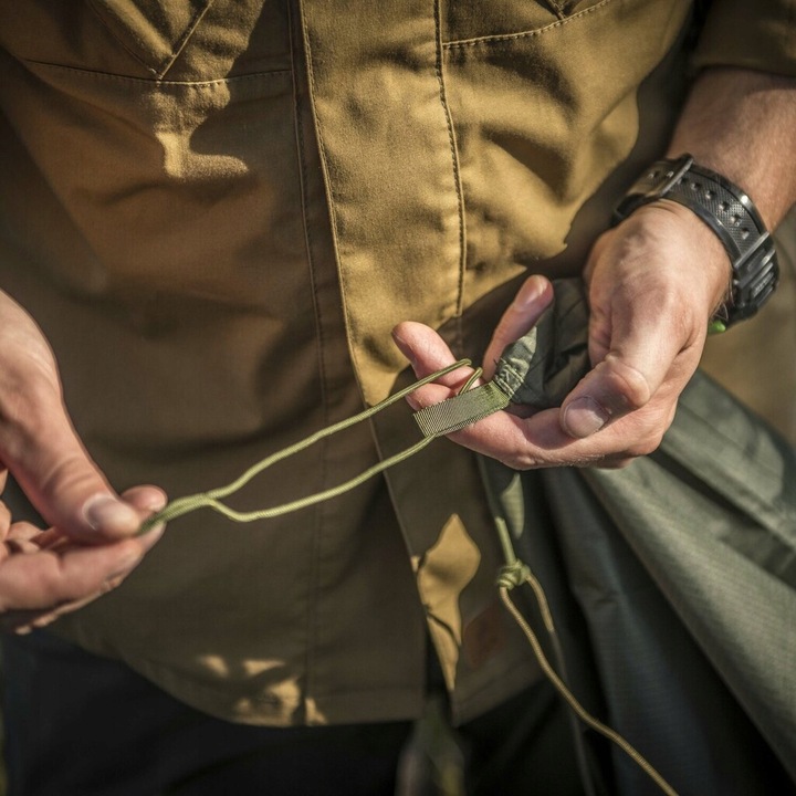 Płachta biwakowa tarp turystyczny wojskowy Helikon Supertarp Olive Green