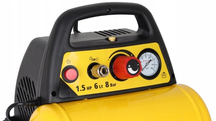 KOMPRESOR BEZOLEJOWY 6L 230V 8 BAR STANLEY