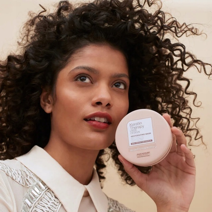 Alfaparf Lisse Design Keratin Therapy maska nawilżająca włosy 200ml