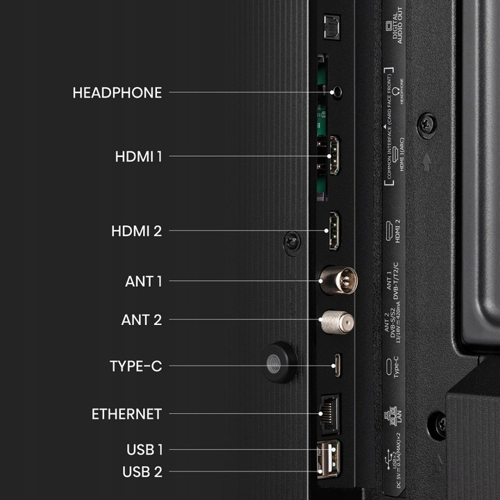 Telewizor 32 Hisense 32A5KQ OLED FHD DVB-T2 HEVC SmartTV