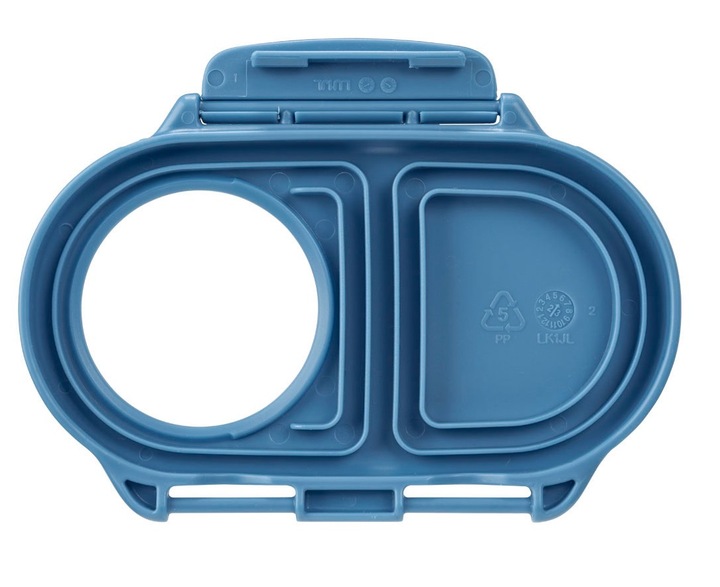 Snackbox na jedzenie Pojemnik na przekąski lunchbox Blue Blaze mini b.box