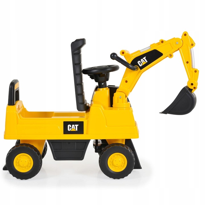 Koparka CATERPILLAR dla dzieci CAT JEŹDZIK ODPYCHACZ ruchoma łyżka DŹWIĘKI