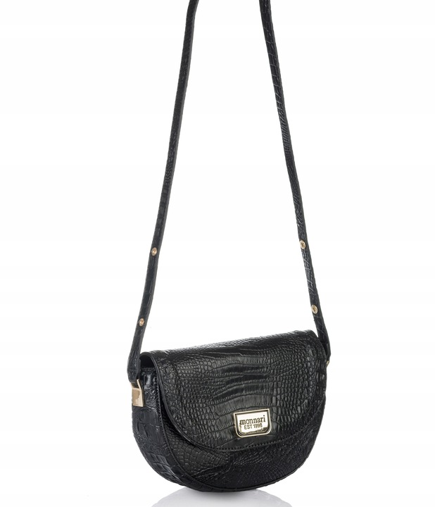 TOREBKA DAMSKA LISTONOSZKA MONNARI WIZYTOWA CROCO ELEGANCKA