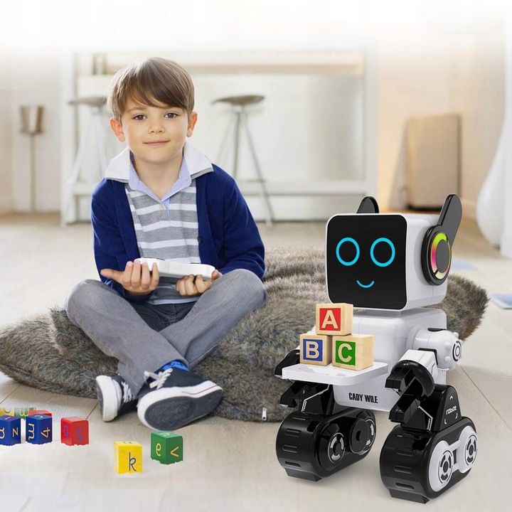INTELIGENTNY ROBOT ZABAWKOWY DLA DZIECI Z PROGRAMOWALNYM DŹWIĘKIEM